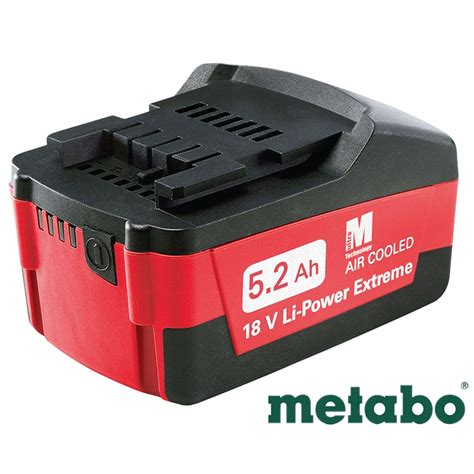 Metabo 18v52ah Battery Collier And Miller