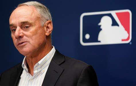 Mlb Commissioner Rob Manfred Addresses Range Of Issues