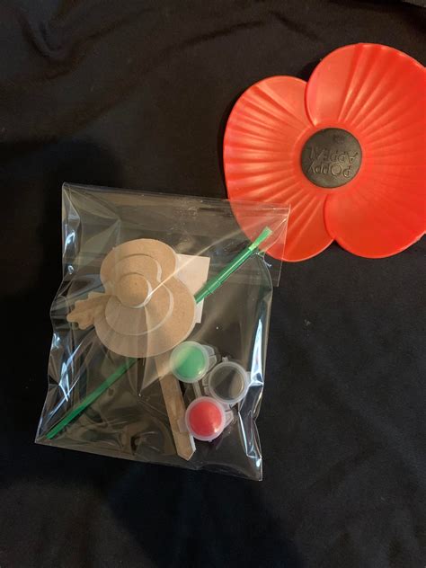 3D Poppy Craft Pack Woodings Woodshack