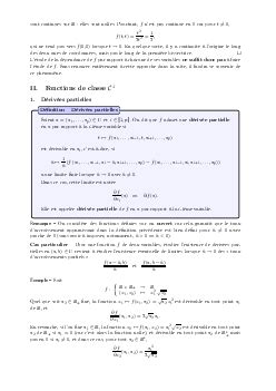 Fonctions De Plusieurs Variables Calcul Et G Om Trie Diff Rentiels