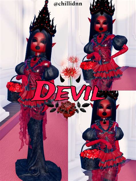 dti angels vs devil outfit devil в 2024 г