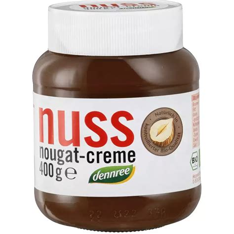 Bio Crema De Ciocolata Tartinabila Cu Alune Nuss Nougat 400g EMAG Ro