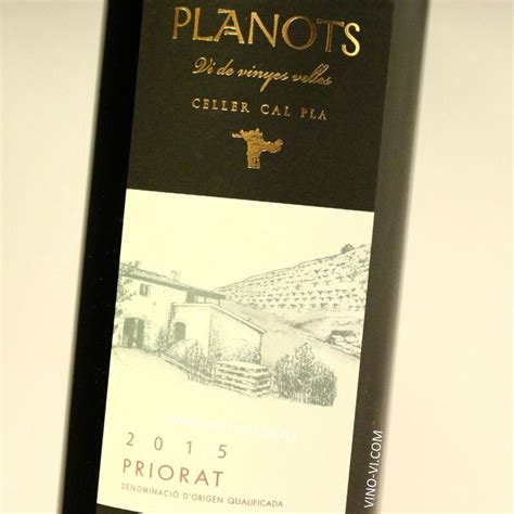 Planots Celler Cal Pla Priorat