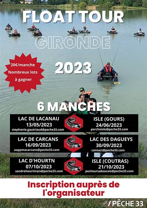 Float Tour Gironde 2023 AAPPMA Carcans Association Agréée pour la