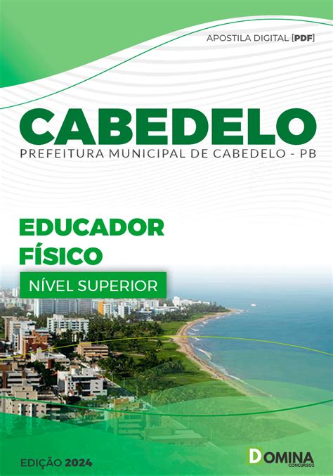 Apostila Pref Cabedelo PB 2024 Educador Físico