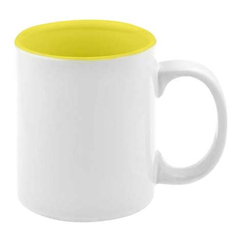 Taza Blanca Interior Color Oz Ml Envasescdmx