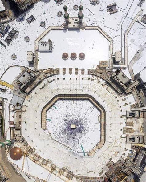 Masjid Al Haram - Aerial View | Masjid, Aerial view, Makkah