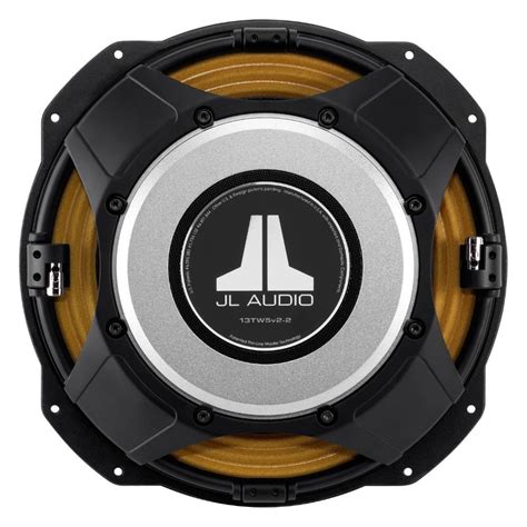 Jl Audio Tw V Inch Tw Series Shallow Mount Subwoofer Ohm