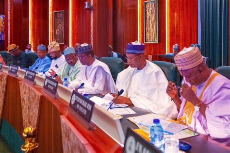 Photos Tinubu Presides Over Inaugural Fec Meeting Thecable