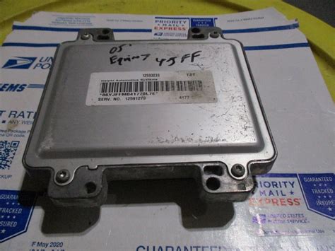 05 EQUINOX ECM ECU ENGINE COMPUTER MODULE PCM POWER UNIT TESTED