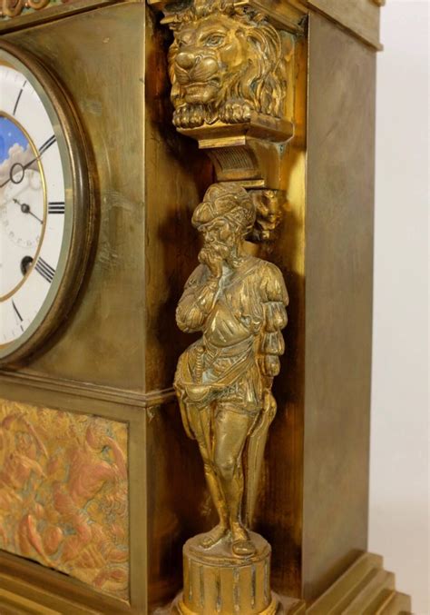 Achille Brocot And Delettrez Neoclassical Perpetual Calendar Clock