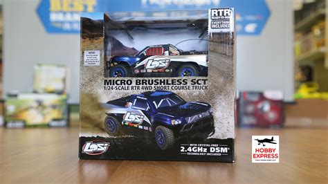 Horizon Hobby Losi Micro Brushless Sct Losb T Blue Upc