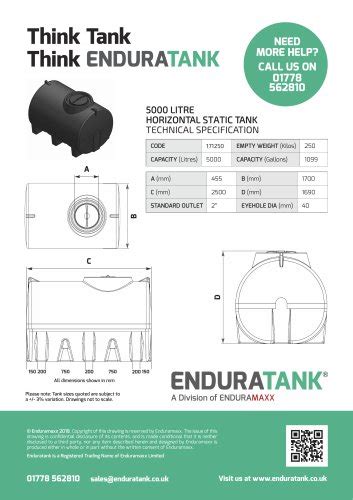 Think Tank Think ENDURATANK Enduramaxx Water Storage Tanks PDF