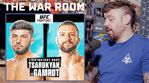 Arman Tsarukyan Vs Mateusz Gamrot Tale Of The Tape The War Room With