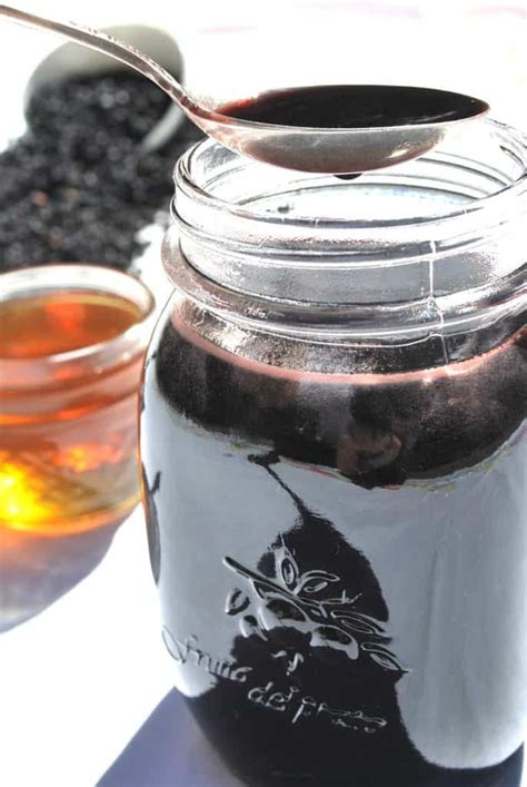 Easy Elderberry Syrup Recipe With Images Elderberry Syrup