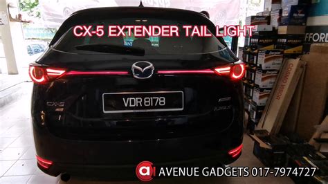 Mazda CX 5 Cutom Made Extended LED Tail Light YouTube