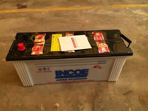 Factory Outlets N120 12V120ah Dry Charged Truck Battery China Car