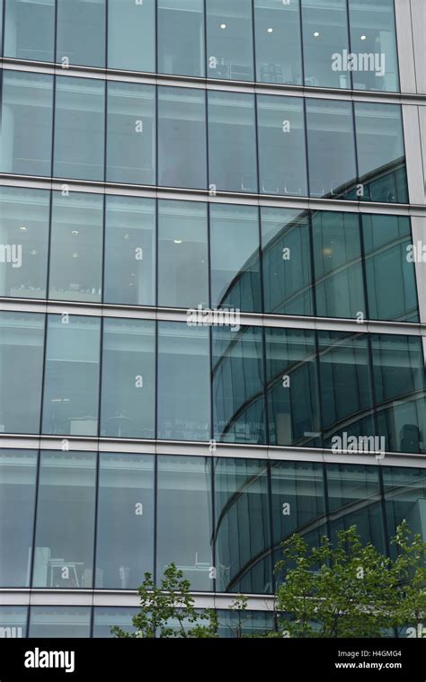 Glass Towers And Reflections Stock Photo Alamy