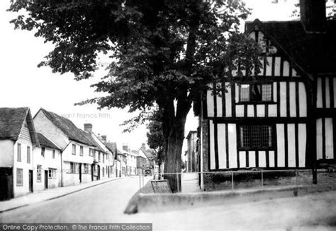 Photo of Saffron Walden, The Close, Castle Street 1937