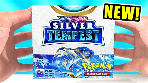 NEW Pokemon Silver Tempest Booster Box Opening YouTube