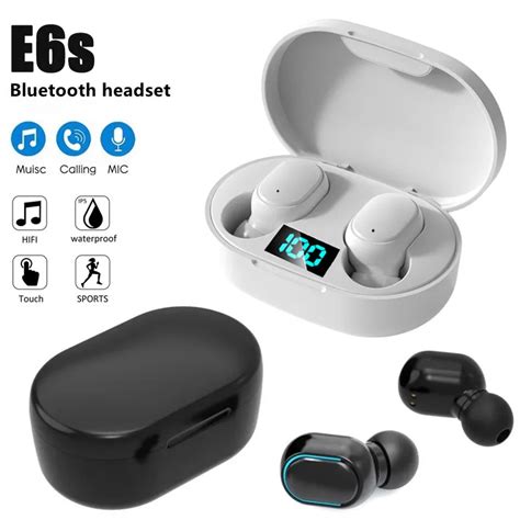 Tws E S Wireless Headphones Bluetooth Earphones Hifi Lossless Sound