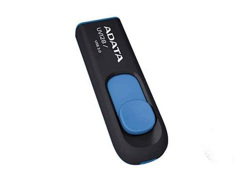 Adata Uv Usb Flash Drive Gb Usb A Black Blu Auv G Rbe