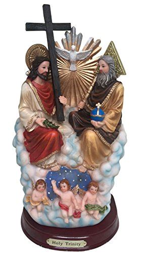 Holy Trinity Statue Estatua Jesus Joseph And Holy Spirit