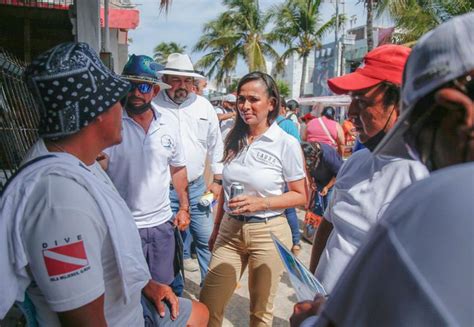 Laura Fern Ndez Se Compromete A Mejorar Infraestructura En Isla Mujeres