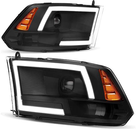 Autosaver Conjunto De Faros Delanteros Led Drl Compatible Con Dodge