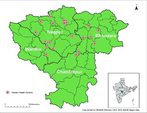 Nagpur District Map