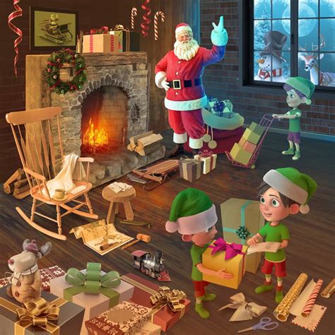 Santa's Workshop Collection PNG Images & PSDs for Download | PixelSquid