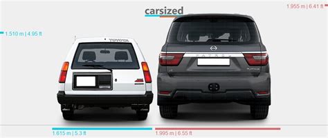 Dimensions Toyota Tercel Vs Nissan Patrol Present