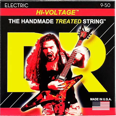 DR Strings Dimebag Darrell DBG-9/50 Signature Hi-Voltage Electric ...