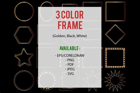 3 Style Frame Collection Set Bundles Graphic By Griyolabs · Creative