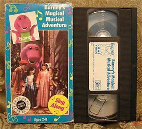 Barney Barney S Magical Musical Adventure Vhs Video