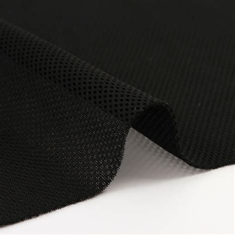 Black Color Stylish Sandwich Polyester Mesh Fabric Sewing Accessories