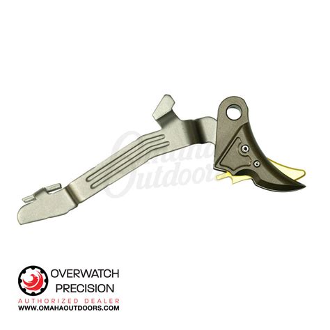 Overwatch Precision Falx Trigger Glock Gen 5 Fde Gold Omaha Outdoors