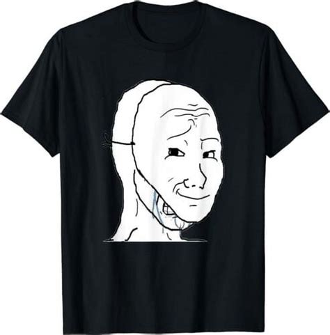 Funny Frustrated I Am Fine Wojak Meme T Shirt