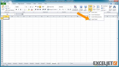 Shortcut Key To Insert New Worksheet In Excel