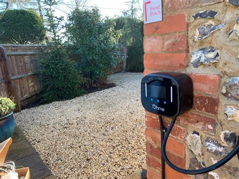 Ohme Home Pro Kw Tethered Ev Charger Installation Elecology