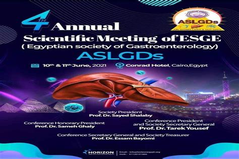 Asu Convening Of The Annual Conference Of The Egyptian Gastroenterology Association