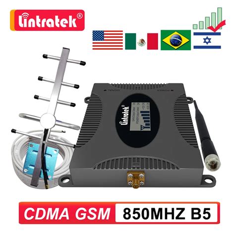 Lintratek Gsm Cdma G G Cell Mobile Phone Signal Booster Repeater