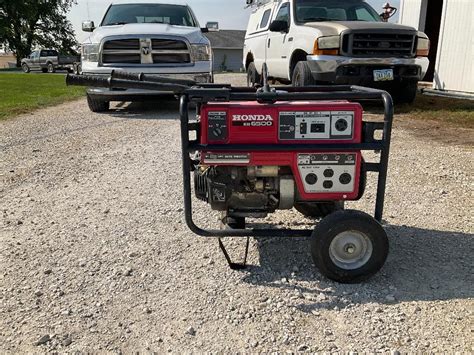 Honda Eb6500 Generator Bigiron Auctions