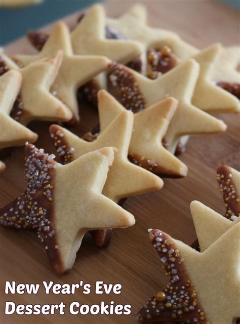 New Year S Eve Dessert Cookies Check Out This Simple And Elegant New