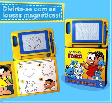 Livro Turma da Mônica Amigos especiais em promoção no Mamãe Pechincha