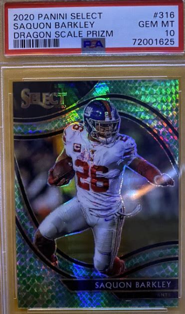 Most Valuable Saquon Barkley Football Cards