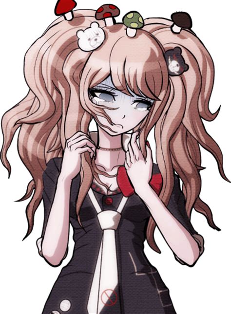 Изображение Junko Enoshima Dr2 Halfbody Sprite 6 Png Danganronpa вики Fandom Powered