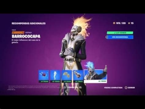 SKIN Renzo el Destructor Estilo Barrococapa Fortnite Agustín