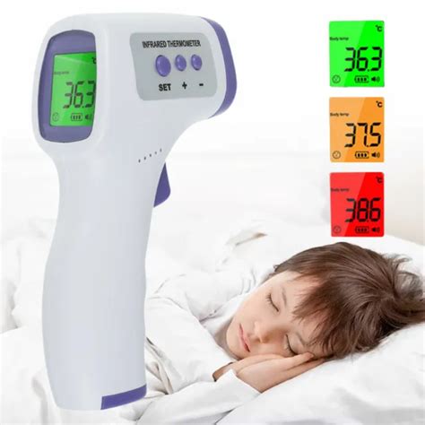 Infrared Digital Ir Thermometer Forehead Ear Non Contact Body