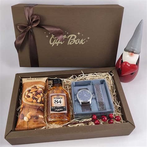 Poklon Kutija Teget Braon Mu Ki Sat Box Gift Box Pokloni